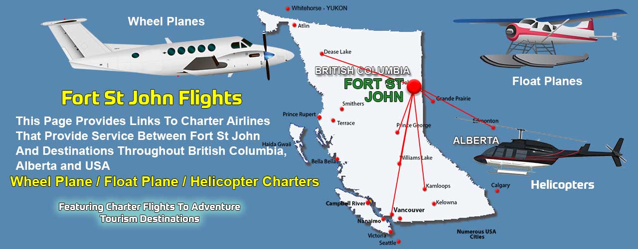 Fort St John Charter Flights 3 Competitive Quotes